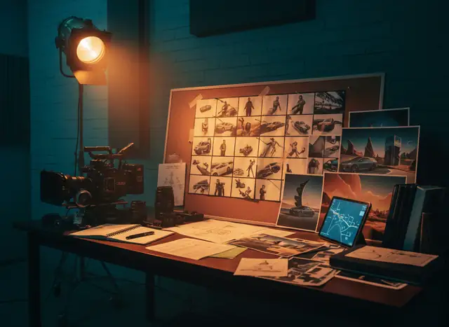 Wan 2.7 Image pre-video workflows use case with cinematic storyboard planning