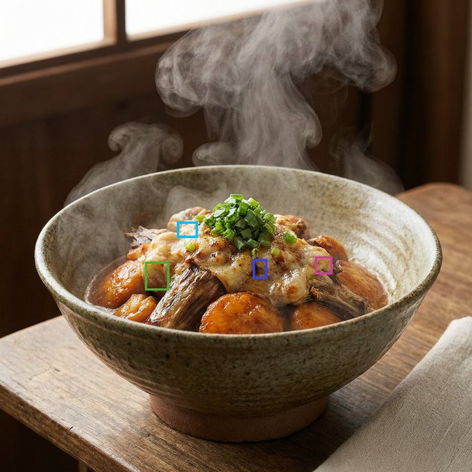 Wan 2.7 Image interactive editing example with refined plated food photography