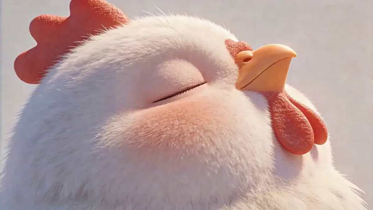 Wan 2.7 Image cute character scene with soft texture and meme-friendly styling